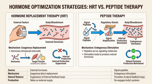 Using peptides to balance women's hormones
