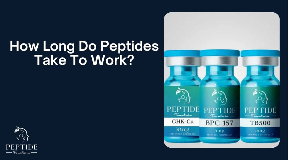 How Long Do Peptides Take To Work? Backed Timelines & Tips
