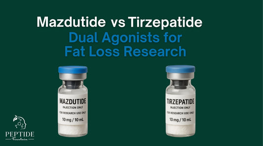 Mazdutide vs Tirzepatide: Dual Agonists for Fat Loss Research