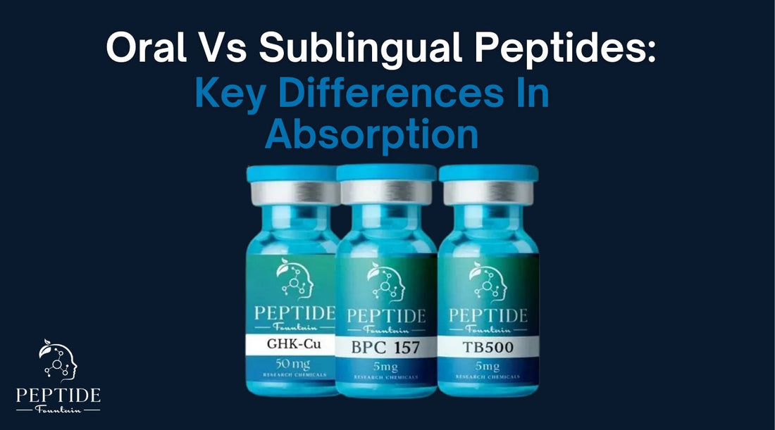 Oral Vs Sublingual Peptides: Key Differences In Absorption