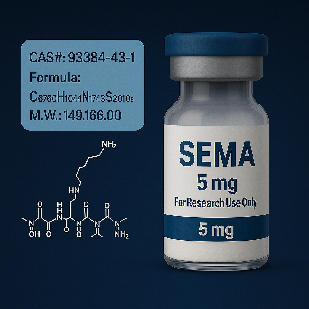 Sema  5mg (kit) GLP1  10 vials